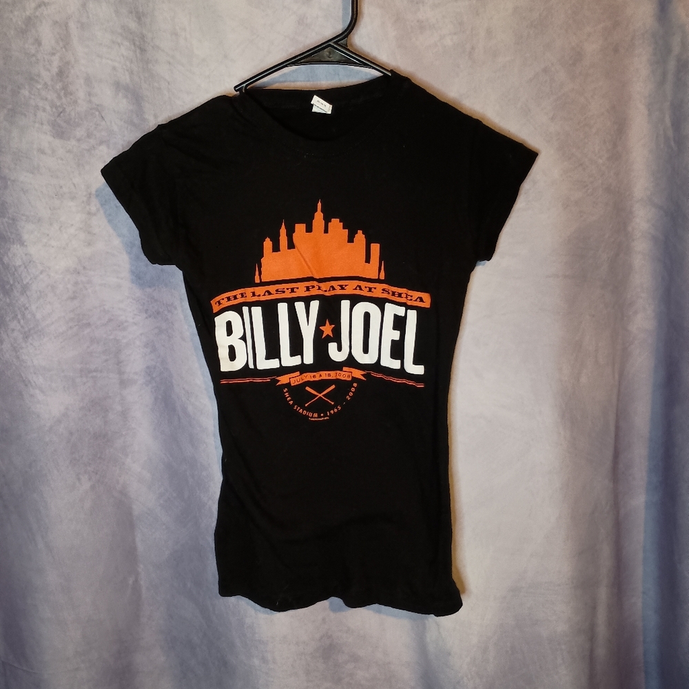 Billy Joel The Last Play At Shea Babydoll‎ Graphic Tee